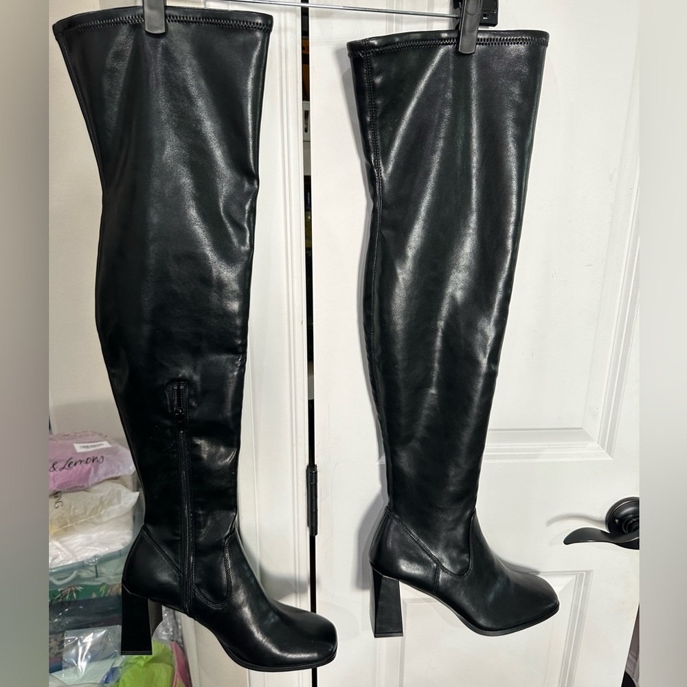 Open Edit Over the knee boots